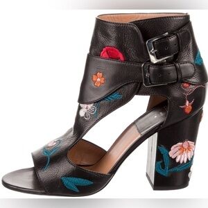 Laurence Dacade Leather T-Strap Pumps